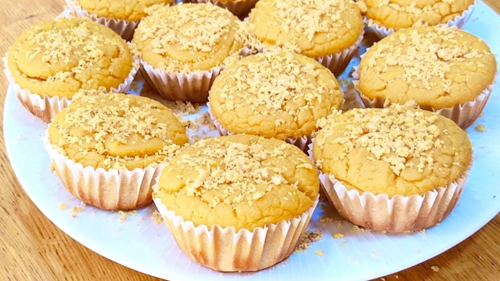 Bolinho de amendoim low carb fácil, rápido e delicioso - Você vai amar