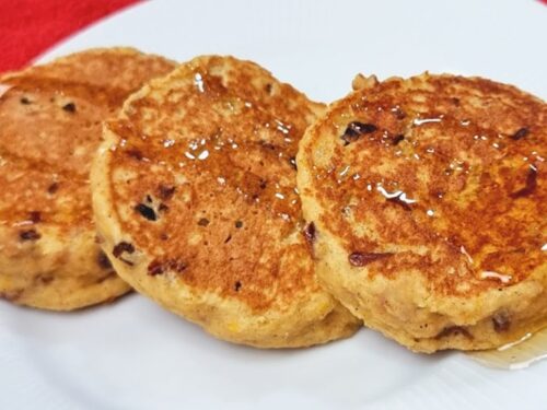 Substitua o pão! Panqueca deliciosa, rápida, sem açúcar, sem trigo, fácil, barata e saudável