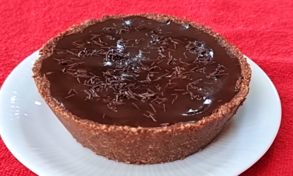 Só 4 ingredientes - Sem forno - Sem açúcar, leite, trigo ou ovo - Fácil e deliciosa