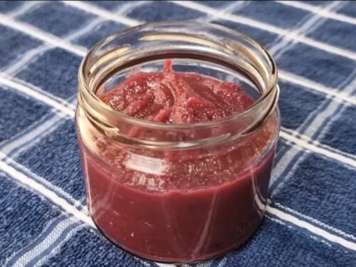 Geleia sem açúcar deliciosa, só fruta, poucas calorias e anti-inflamatória - 100% natural!