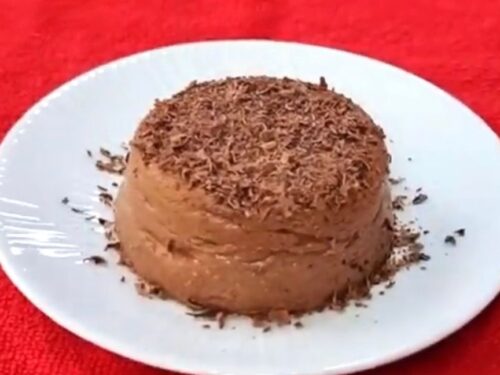 Só 4 ingredientes, 5 minutos, saudável e low carb - Sem açúcar, leite ou farinha - Fácil e delicioso