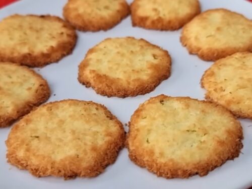 Só 3 ingredientes e low carb! Sem açúcar, farinha e leite - Biscoitinho delicioso e fácil