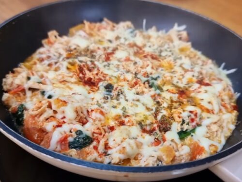 Jantar rico em proteína, baixo em carboidratos e poucas calorias! Fácil, rápido e gostoso