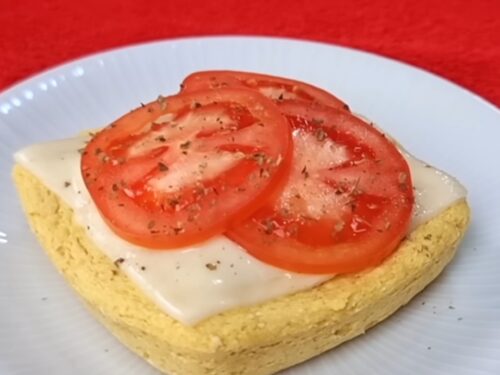 Substitua o pão em 3 minutos - Muita fibra e proteína! Leve, fácil, fofinho e delicioso