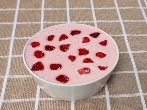 Só 3 ingredientes, low carb, cremosa, rica em proteína e sem açúcar! Mousse fácil, rápida e saudável