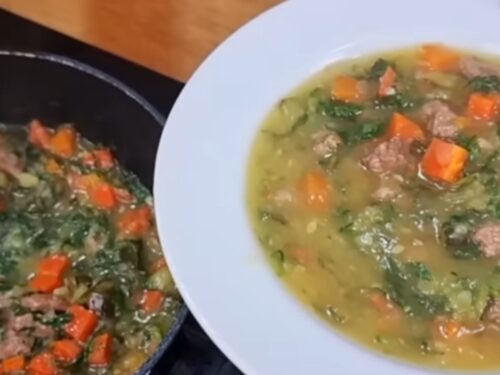 Sopa que desincha e emagrece - Pode congelar e comer à vontade! Fácil, barata e gostosa