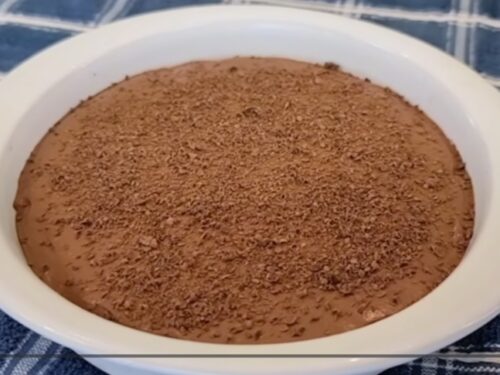 Mousse de 3 ingredientes - Sem leite condensado, creme de leite e ovo! Saudável e cremosa