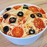 Lanche de 5 minutos, 4 ingredientes e poucas calorias! Sem glúten, delicioso e saudável